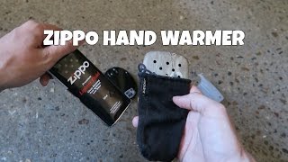 Zippo Hand Warmer Review and Temperature checks [upl. by Mufinella]