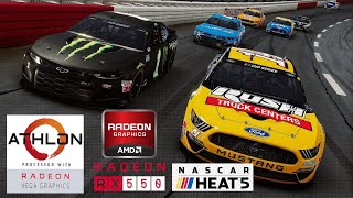 NASCAR HEAT 5 2020  Athlon 3000G  RX 550 4GB  8GB RAM  1080P High Settings [upl. by Anih]