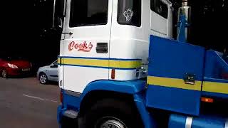 RARE Cooks ERF E10 Cummings 290 10 Litre leaving Ivybridge 290817 HD [upl. by Engleman]