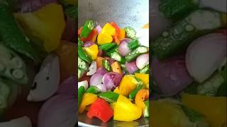 Bhindi ka masaledar sabjigood goodfood Holi vegetable [upl. by Nnanerak833]