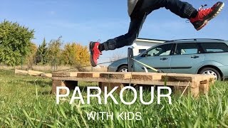 Parkour with kids  Parkour mit Kindern [upl. by Charbonnier]