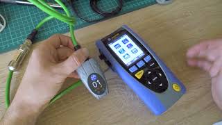 How to test M12 RJ45 profinet connections using TDR [upl. by Lamdin]