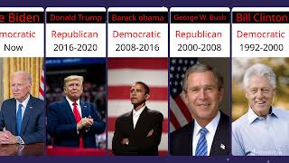 all president of USA  comparison video [upl. by Yot]