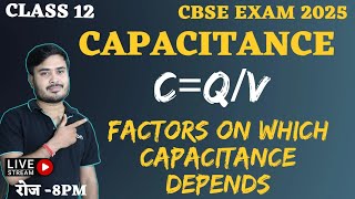 capacitance class 12  electrostatic potential and capacitance  class 12 physics [upl. by Ahtnicaj]