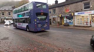 NEW Buses in Hebden Bridge October 2024 [upl. by Nylzaj]