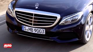 Mercedes CKlasse 2014 Erstes Video zur W205 Limousine [upl. by Ynahteb893]