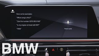 What can you ask your BMWs Intelligent Personal Assistant – BMW HowTo [upl. by Ulrich746]