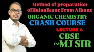 Method of preparation ofHaloalkane FromAlkane chemistry organic LECTURE 4 [upl. by Krueger]