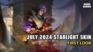 July 2024 Starlight Skin First Look  July 2024 Starlight Skin Confirmed  Mobile Legends [upl. by Coralie564]