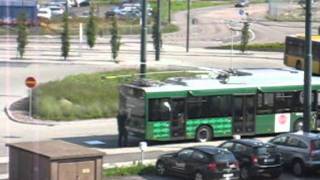 Trolleybuses in Landskrona Sweden [upl. by Eilsil333]