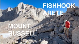 Climbing the Fishhook Arete on Mt Russell [upl. by Iives416]