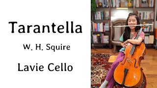 Tarantella by W H Squire  Suzuki Cello Book 6  Lavie Cello  Yellow Piano [upl. by Timon896]