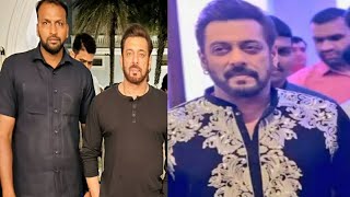 Salman Khan In Designer Kurta Pajama at Sikandar Song Shoot Falaknuma Palace HyderabadRashmika [upl. by Aissert413]