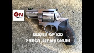 New Ruger GP 100 7 shot 357 Revolver [upl. by Cookie420]