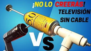 ¡No lo CREERÁS Televisión SIN CABLE Descubre el secreto para mejorar tu ANTENA y tener Mas canales [upl. by Revell]