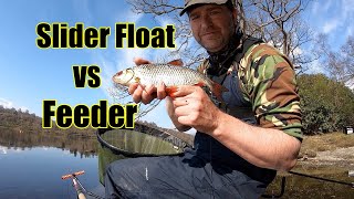 How to catch Roach Fish on Lakes  using Cage Feeders and Slider Float Setup [upl. by Legyn]