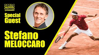 Stefano MELOCCARO ospite di Gonzo Tennis  ClericiampTommasi memories e [upl. by Sybyl]