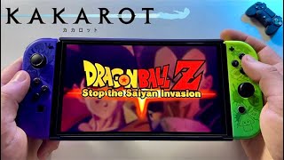 Dragon Ball Z Kakarot Nintendo Switch Gameplay  Switch Oled [upl. by Ajup]