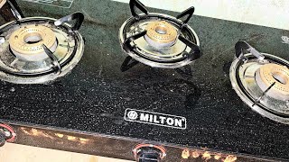 how to set up Milton gas stove chhath Puja ke time ⛽️ stove ka unboxing 😆 😄 😅 [upl. by Grobe]