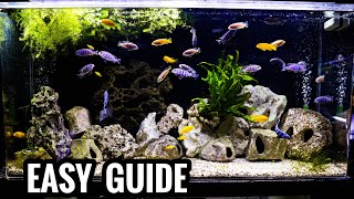 How to Setup an AFRICAN CICHLID Aquarium [upl. by Griffie]