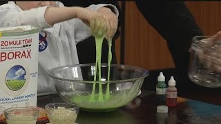 The Science Spot Craig Beals cooks up slime on MTM [upl. by Namijneb]