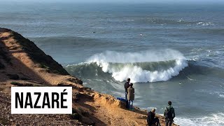 Fomos ver as ondas gigantes de Nazaré [upl. by Htebezile]