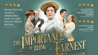 David Suchet Becomes Lady Bracknell The Importance of being Earnest Live in MoviesGorey [upl. by Dnana285]