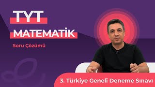 Endemik Yayınları 20232024 3 TG Deneme Sınavı TYT  Matematik Video Çözümlü Cevap Anahtarı [upl. by Kceb]