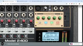 TASCAM Model 2400 and Model 12 Petition For Main Bus CompressorLimiter [upl. by Clayborn]