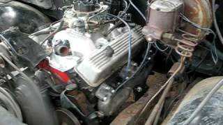 1980 Chevy K20 1959 Cammed 283 Start 1st Run  Rough Choppy Idle [upl. by Hein]