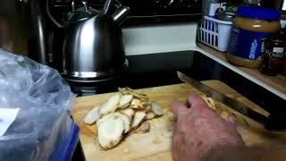 How I prepare Galangal Root [upl. by Lyrrad196]