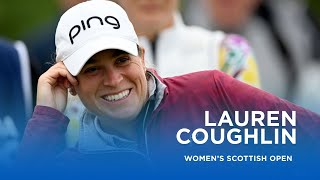 Lauren Coughlin fires a 66 6 to take the lead  ISPS Handa Women’s Scottish Open [upl. by Jay]