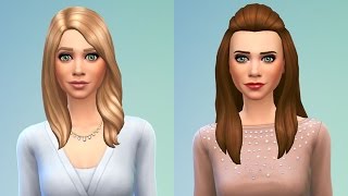 MARYKATE and ASHLEY OLSEN The Olsen Twins  Best Celebrity Sims of the Sims 4 community [upl. by Caputto898]