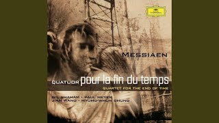 Messiaen Quatuor pour la fin du temps  1 Liturgie de cristal [upl. by Ellekcim]