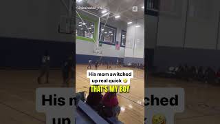 His Mom Changed Her Mind In The Middle Of The Game 😂 [upl. by Ennayt926]