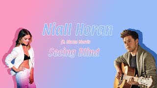 Niall Horan  Seeing Blind ft Maren Morris color coded lyrics  audio [upl. by Aselehc]