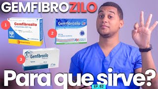 GEMFIBROZILO PARA QUE SIRVE  3 COSAS [upl. by Dickinson]