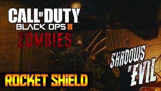 Shadows of Evil  How to build the Zombie Shield Black Ops 3 Zombies [upl. by Egbert]