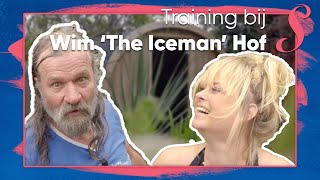 Afl 1 Training bij Wim Hof The Iceman  Syl op Expeditie  Sylvana [upl. by Key]