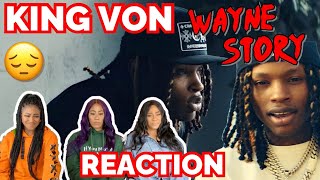 KING VON  WAYNE STORY Music video  UK REACTION 🇬🇧 [upl. by Jens]