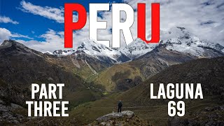 Cycling the world Days 961965 Peru Laguna 69 [upl. by Maxentia]