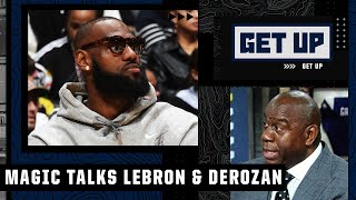 Magic LeBron has to take blame for DeMar DeRozan going to the Bulls instead of the Lakers  Get Up [upl. by Oloap]