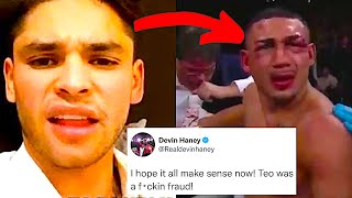 BOXERS REACT TO TEOFIMO LOPEZ LOSING TO GEORGE KAMBOSOS  TEOFIMO VS KAMBOSOS REACTION Haney Ryan [upl. by Akimit]