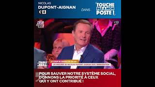 Pour sauver notre système social donnons priorité à ceux qui y ont contribué  tpmp [upl. by Ientruoc]