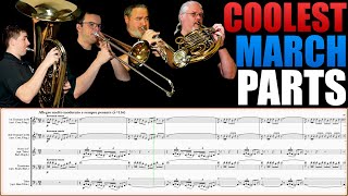 COOLEST MARCH PARTS EVER quotMarch of the Toysquot  Herbert Brass Quintet Play Along [upl. by Kanter]