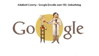 Adalbert Czerny Google Doodle [upl. by Aznarepse]