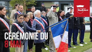 Cérémonie commémorative du 8 mai [upl. by Sarena]