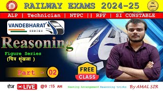 RRB ALPTech 2024 Figure Anology चित्र शृंखला PART2RRB ALP Reasoning by Amal Sir [upl. by Imarej]