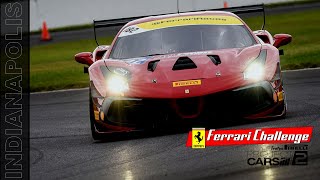 Project Car2 🔴 Full Simulation  2024 Ferrari Challenge North America  Round6 Race1  Indianapolis [upl. by Etac]