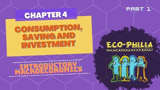 CH 4  CONSUMPTION SAVING AND INVESTMENT  41 CONSUMPTION AND SAVING [upl. by Efal]